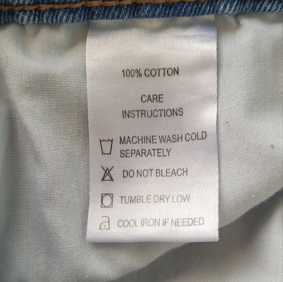 Motel Denim 2 toned Jeans Sz M - Picture 6 of 7